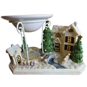 Yankee Candle Christmas Tree House Village Tea Light Wax Warmer Ornament